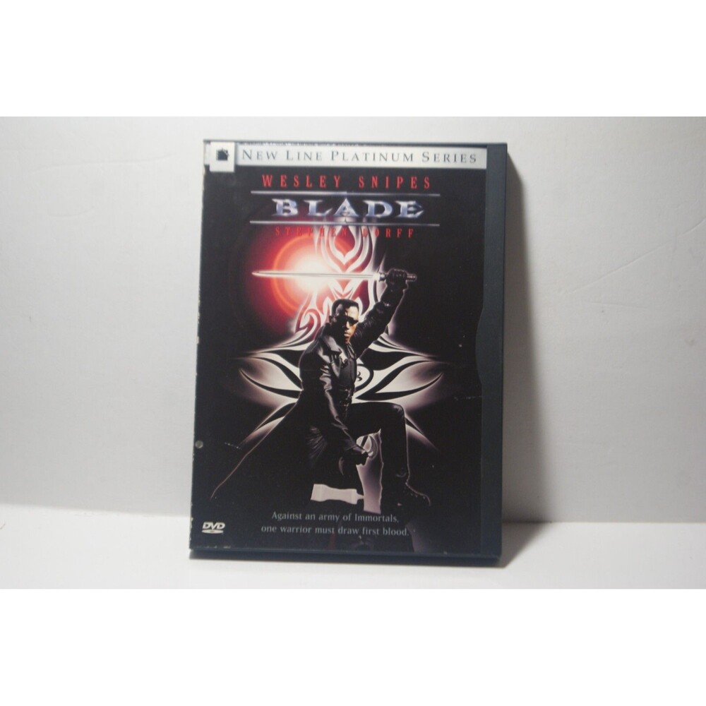 Blade DVD Wesley Snipes Marvel Super Hero Killing Vampires 1998 Snapback
